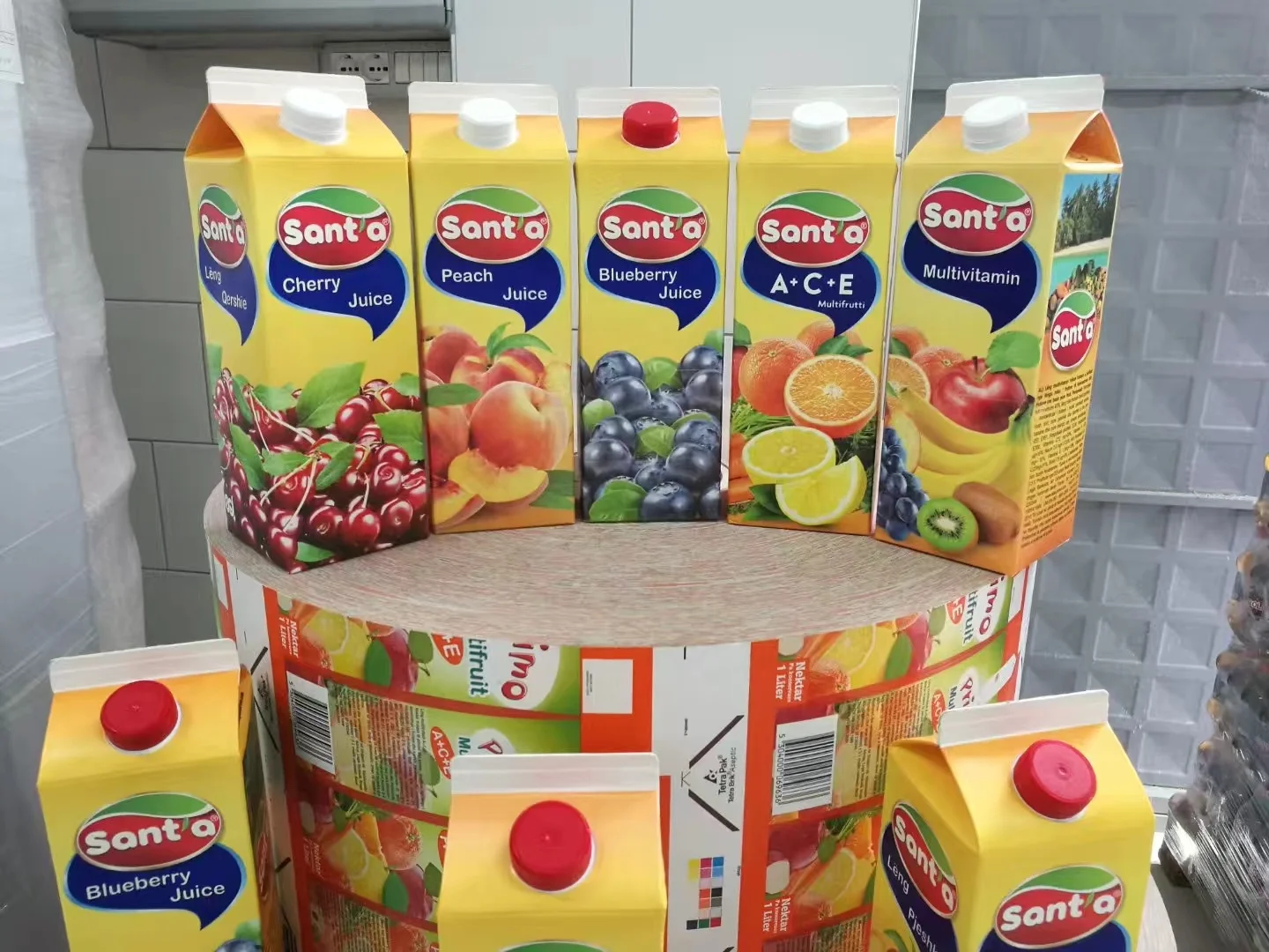 
Middle capacity UHT sterilization fruit juice processing plant 