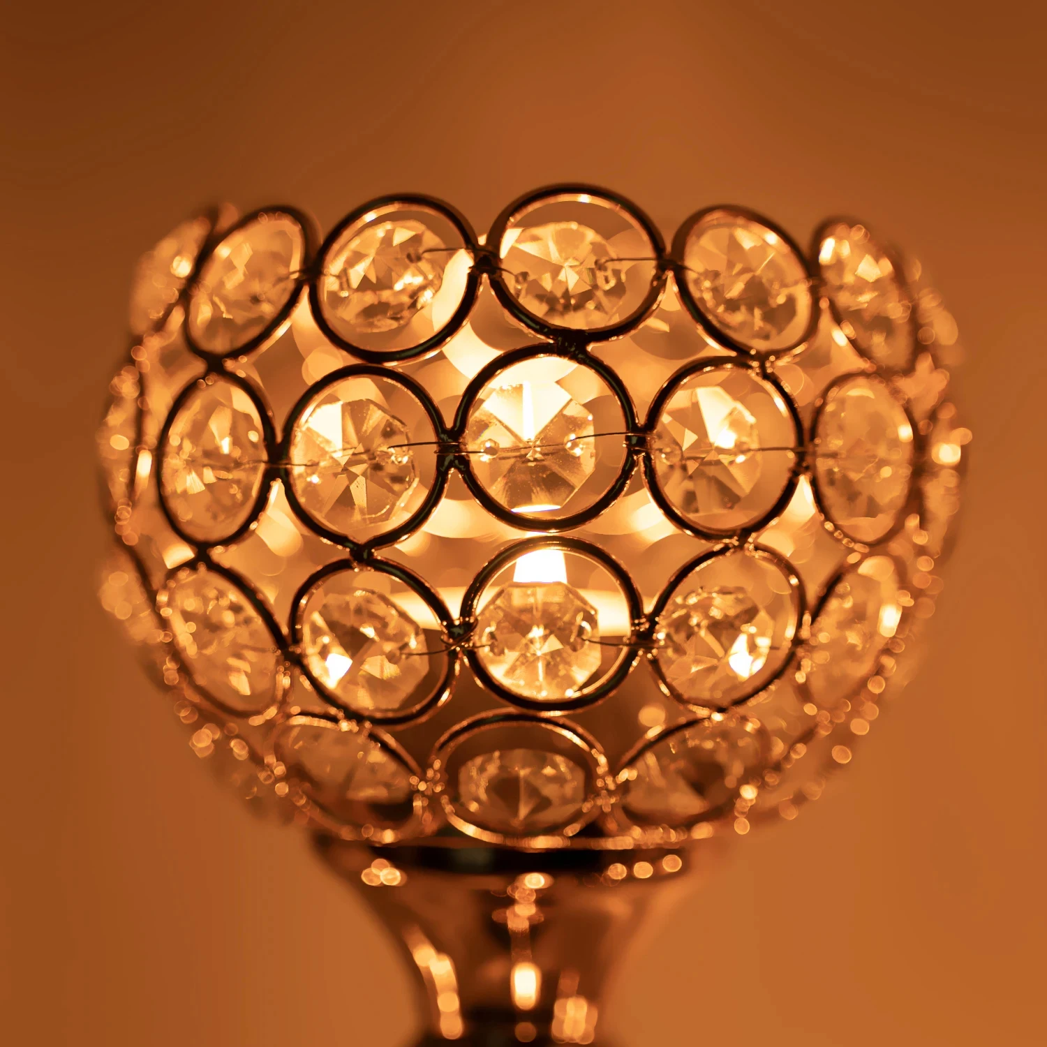 Honor of crystal Candlestick Holders Candle Holder Hotel Table Wedding with Crystal Beads for Wedding Party