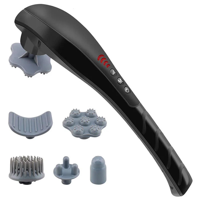 Multifunctional Muscle Massage Hammer Hand Held Massager Vibrator Electric Deep Tissue Body Back Pain Massage Hammer