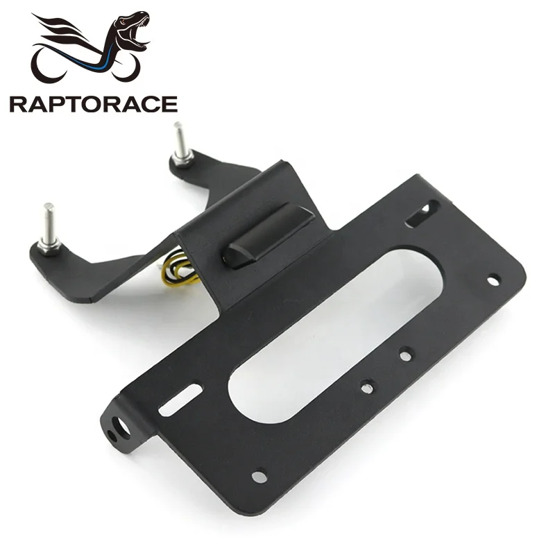 Raptorace fit for KTM DUKE R 1290 2014-2019 aftermarket aluminum number license plate holder fender eliminator tail tidy