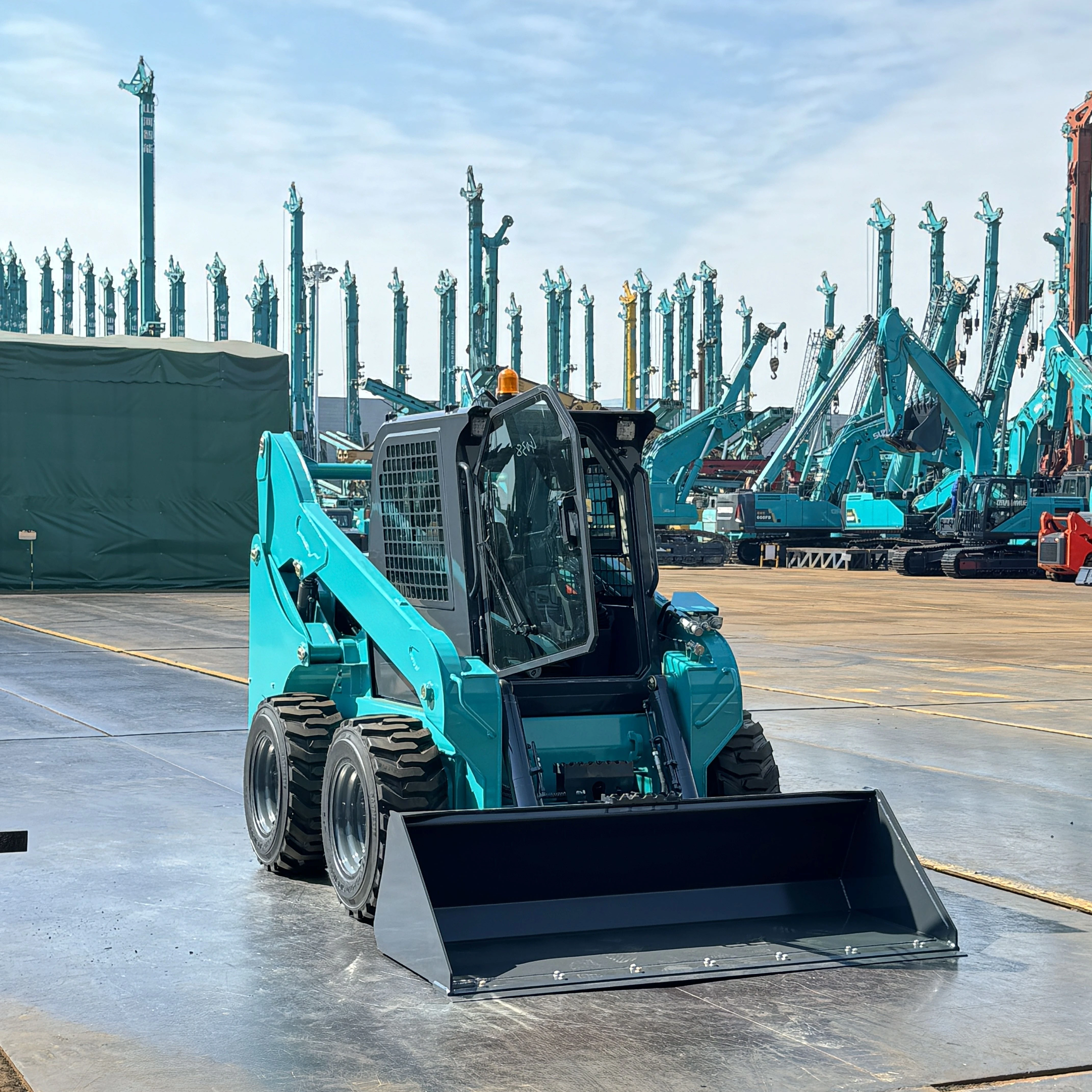 Китайский известный бренд колесный погрузчик Swl2820 с ведром 0 4 м3