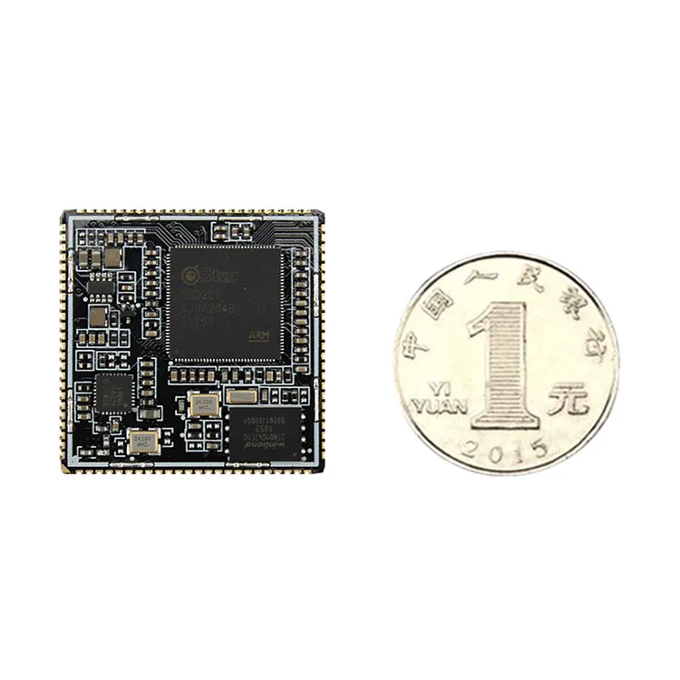 
IDO-SOM2D02-V1-4G Ultra-small Linux System SOM modul Containing ARM Cortex-A7 Dual-core Processor with SigmaStar SSD202 SoC 