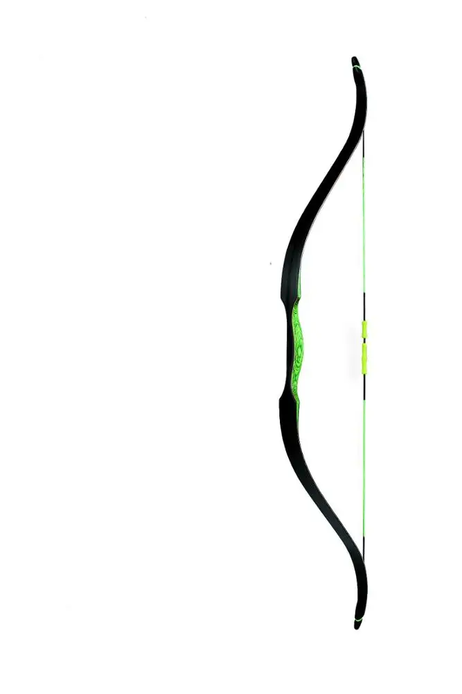 ZS-C1  Traditional wood one piece recurve bow  long bow for Kids shooting and play games   laminated recurv bow