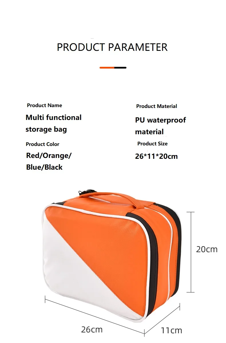 HighCapacity Seismic Resistant PU Handbag WearResisting & Waterproof