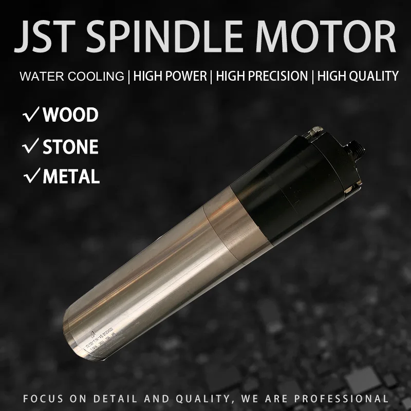 JST JGL-80 2.2kw 24000rpm ISO20 220v 380v Automatic Tool Change Cnc Spindle Motor