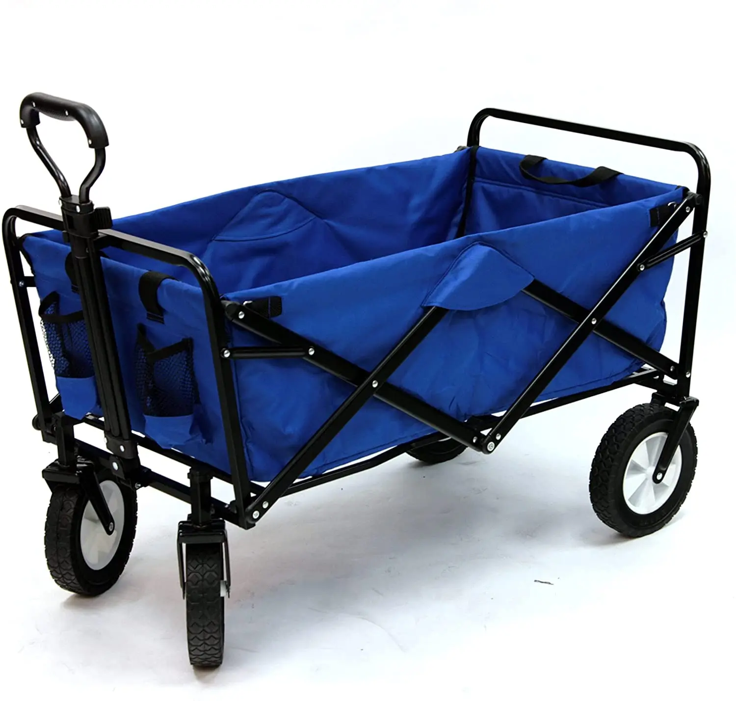Camping Trolley Folding Outdoor Garden Park Utility Kids Wagon Portable Beach Trolley Cart Camping
