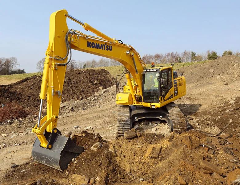 Японский подержанный экскаватор Komatsu PC290LC-11 оригинальная подержанная гидравлическая гусеничная техника в хорошем состоянии