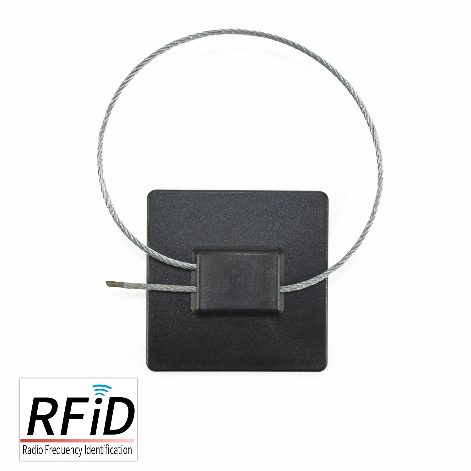 RFID Cable Seal Tag NFC Tamper Evident  Readable Zip Tie Steel Wire Seal Tag Shipping Seals for Container, Inventory Management