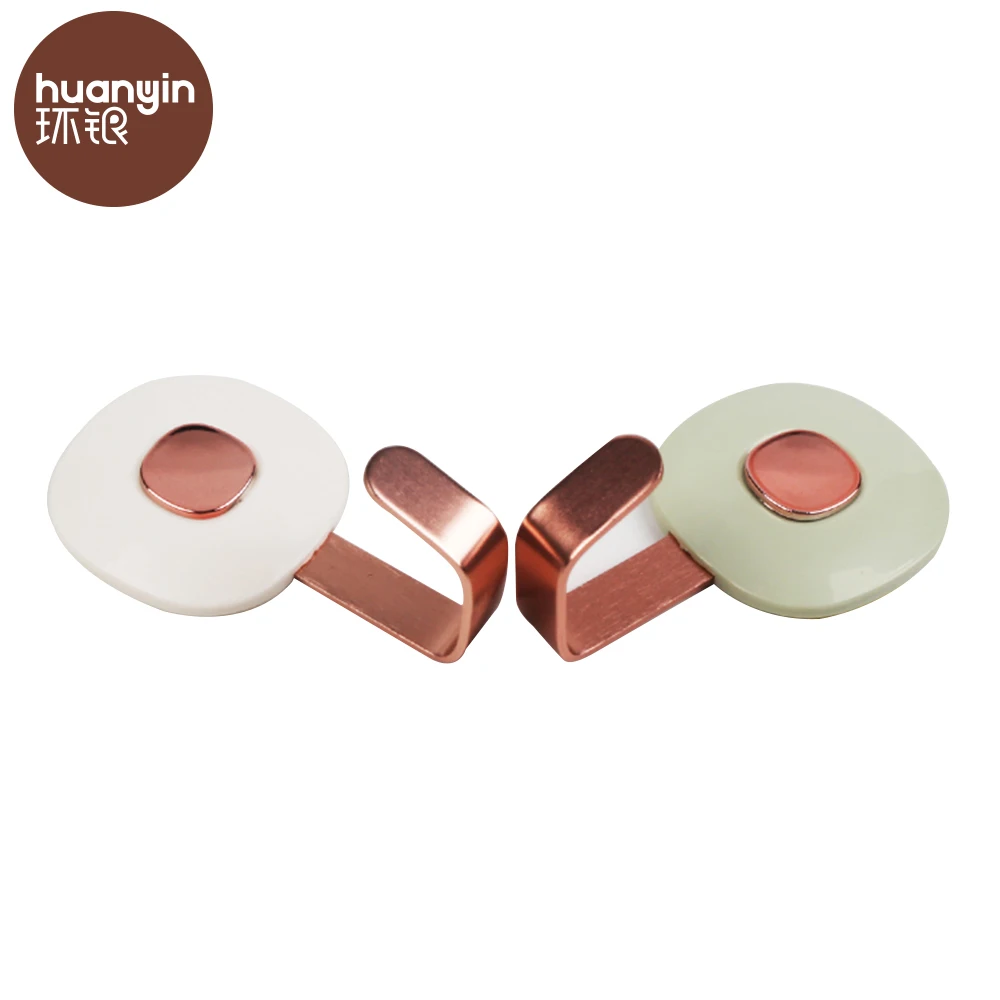 Strong suction modern round self adhesive coat clothes hook
