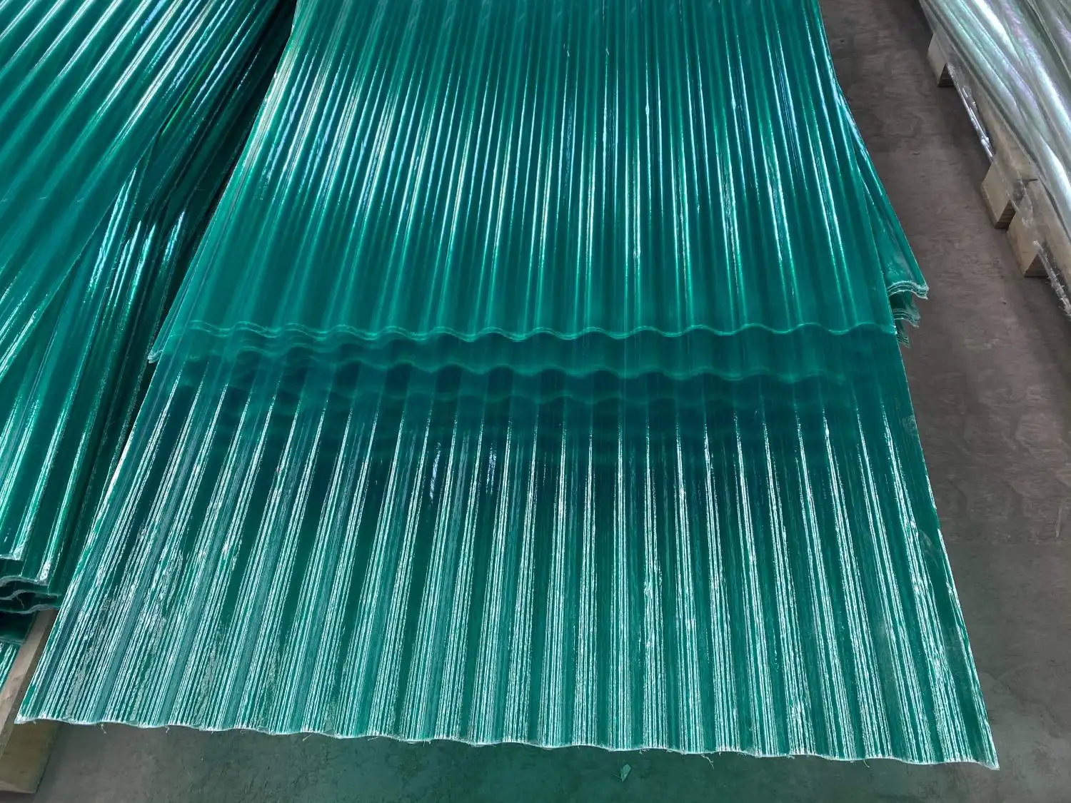Building Roofing Material Fiberglass Roof Tile FRP Roof Sheet