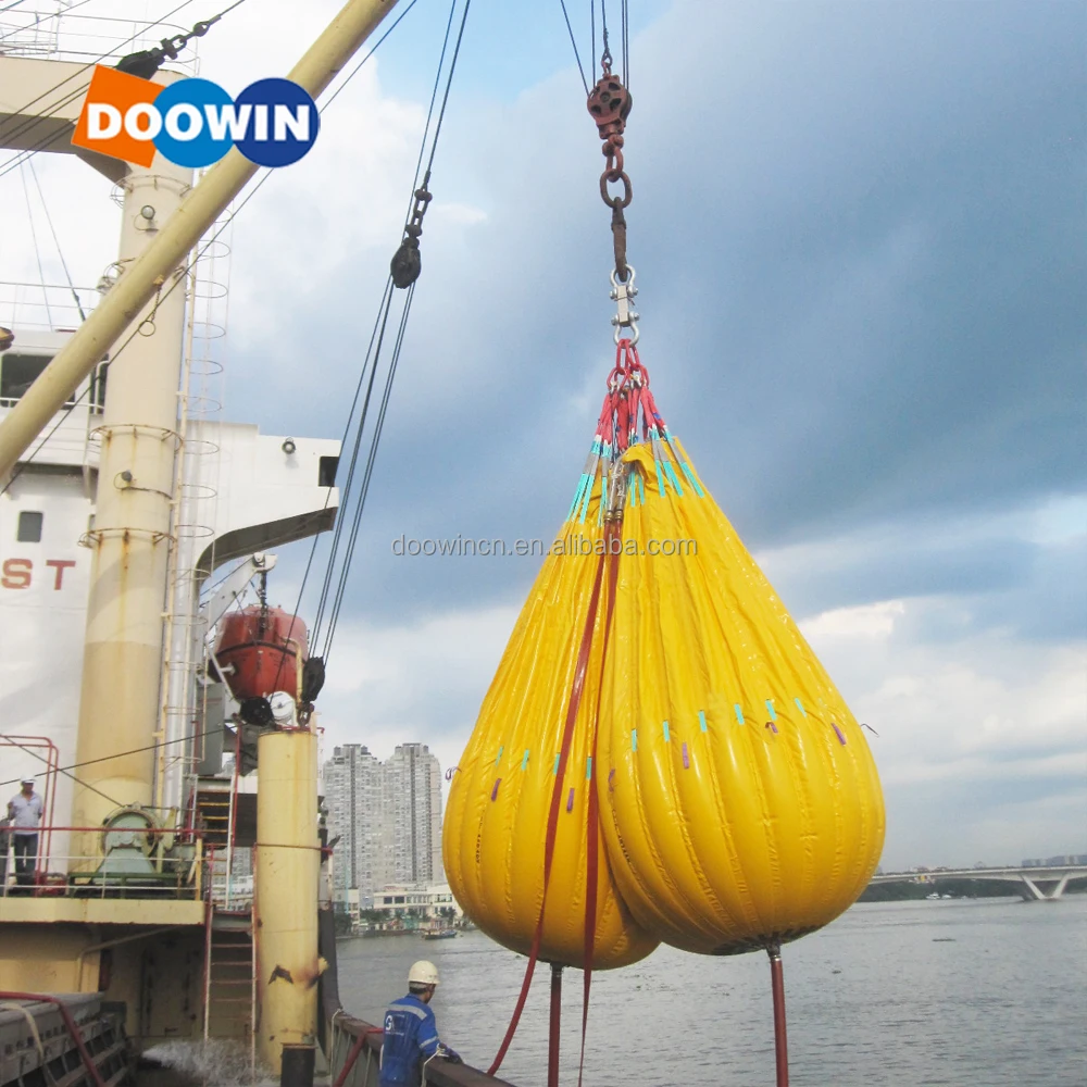 PVC Coated Fabric Crane Proof Load Test Water Bags