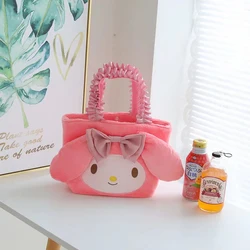 Популярная распродажа мягкая плюшевая сумка Melody Sanrio Детская оптовая продажа симпатичная женская с