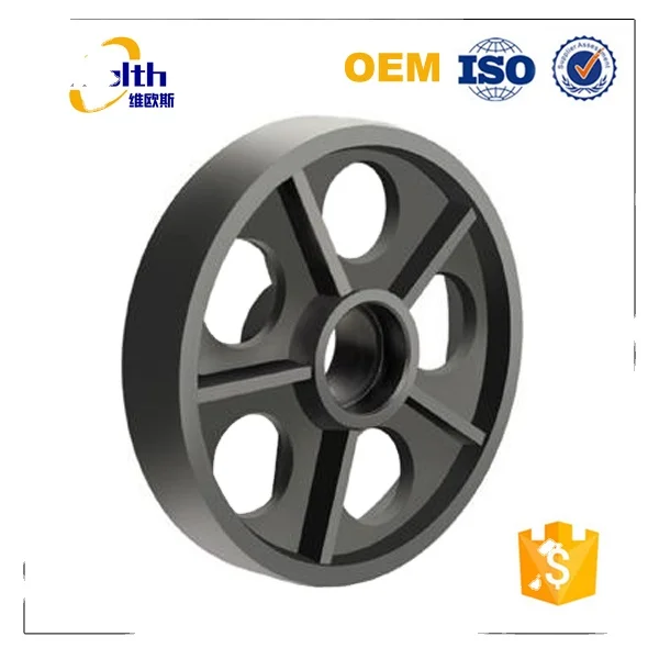 China foundry drawing casting cast iron flywheel manufacture