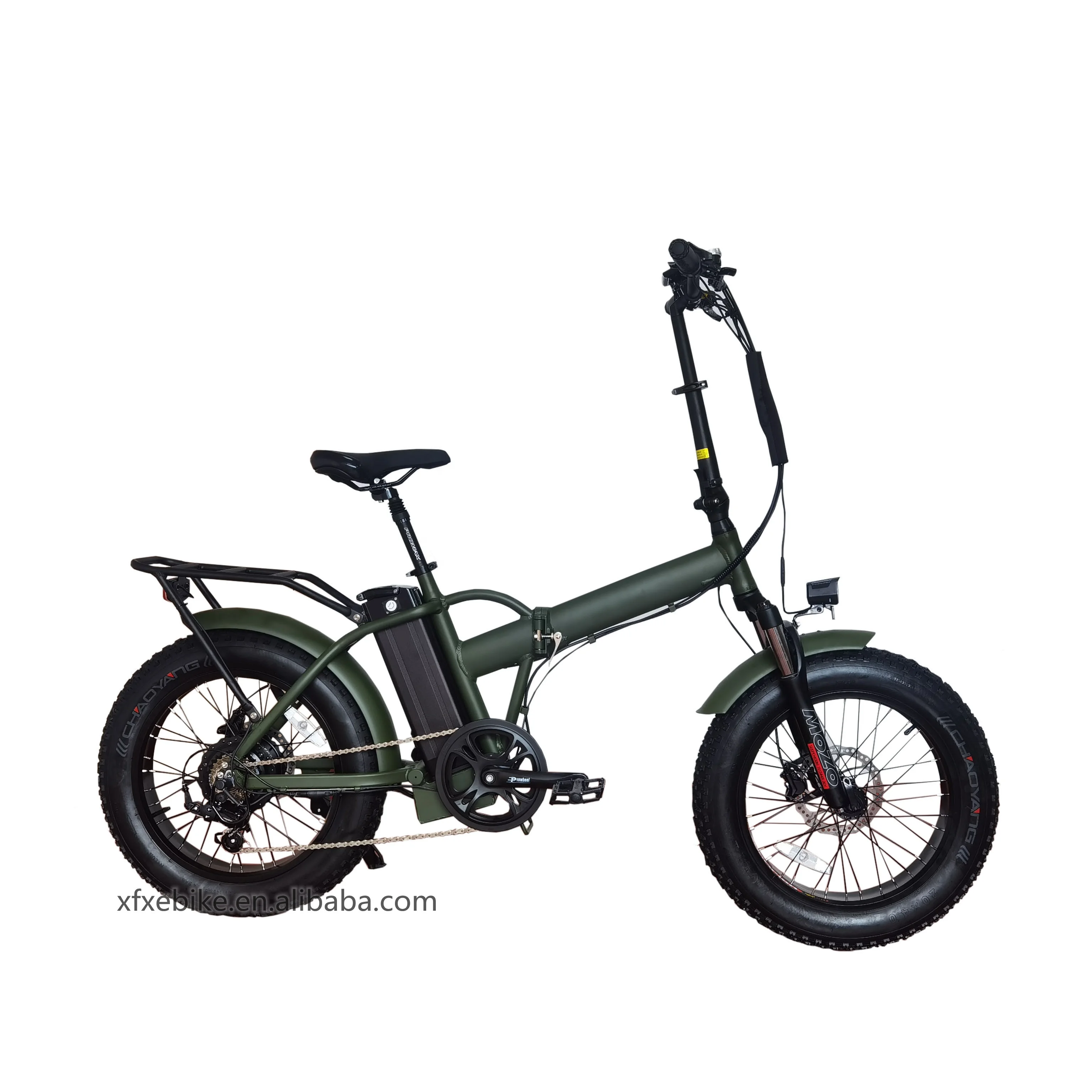 Portable Folding 48V 500W/750W Rear Motor 20Inch* 4.0 Fat Tire Foldable Snow Ebike Bicycle Electric Bike