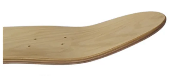 Blank Pro made hard rock maple skateboard deck