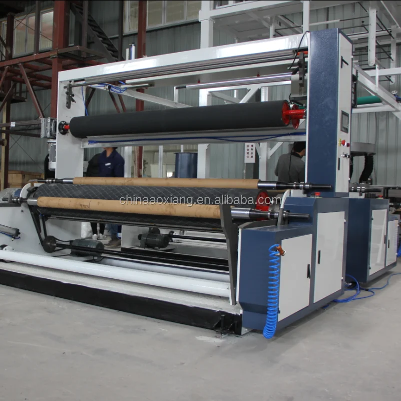 Single Layer High Speed Polyethylene Ldpe Hdpe  Film Blowing Machine