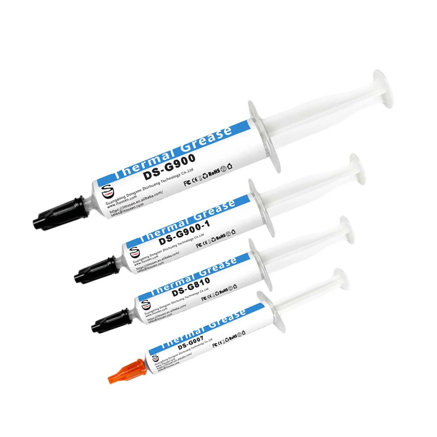 ITOUSEN Custom Syringe bottle CPU use Silicone Thermal Grease Paste thermal cooling grease paste For electrical products