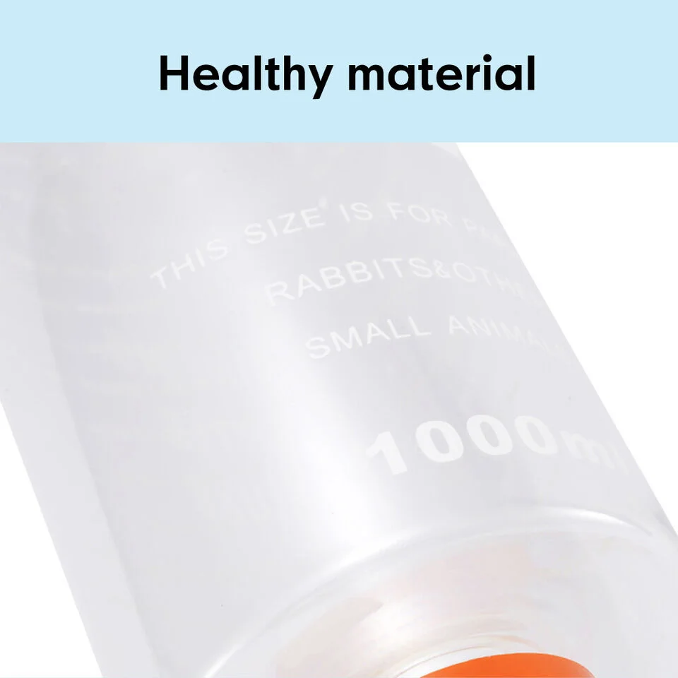 1000ml PET Drinking Bottle with Multi Sizes for Small Animals