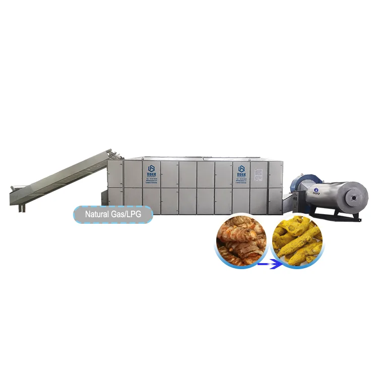 Industrial Hot Air Circulation Fruit Dehydrator Machine Turmeric Drying Machine For Sale
