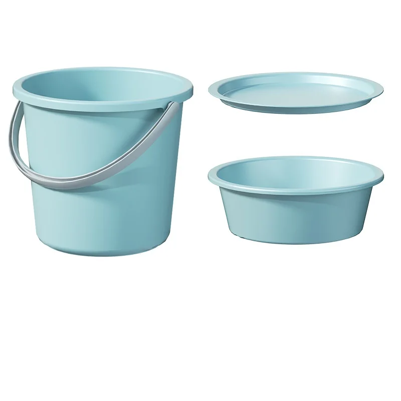 Factory Hot Sale Wholesale Customized Color Pp Plastic Bucket With Handle Plastic Bucket With Lid