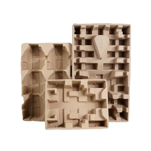 Factory Price Renewable Recycled Pulp Molded Auto Parts Electronic Components Packaging Available Packaging Tray Manufacturers