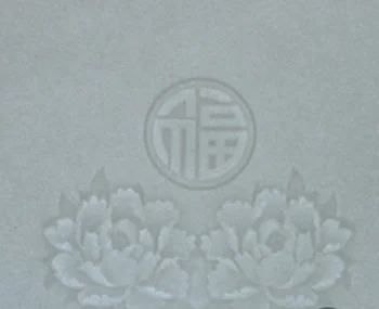 Китайский производитель, Заказная бумага для защиты от водяных знаков с УФ-волокнами и защитной нитью для банковских чеков и сертификатов