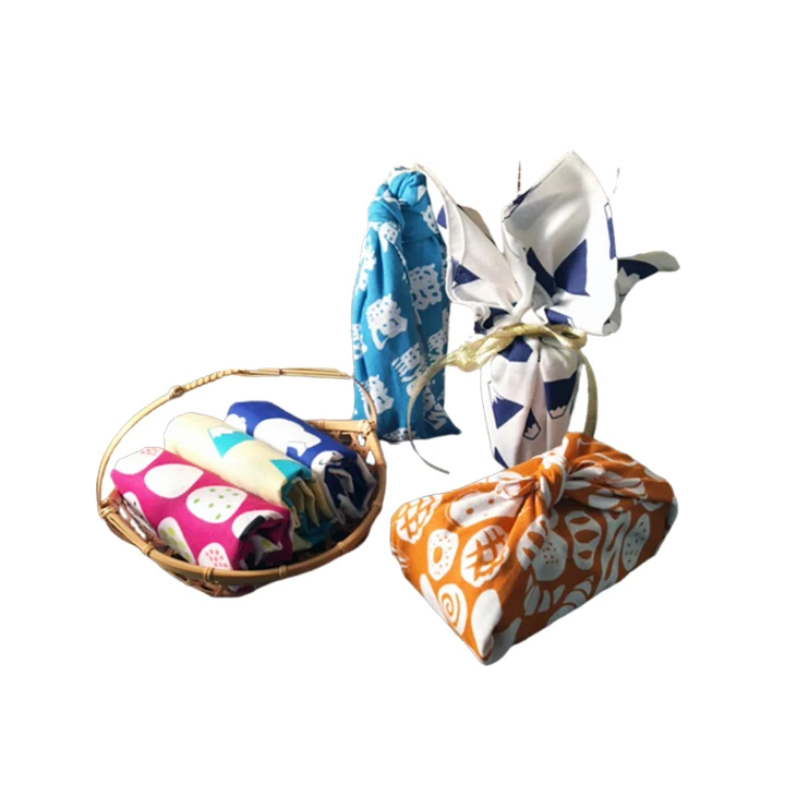 Wholesale Manufacturer Gift Linen Cotton Handkerchief From Japan