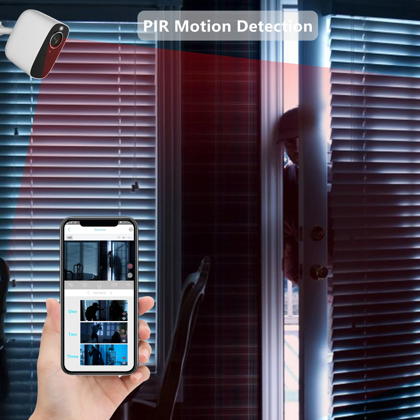 4G Security Camera 940 Infrared Light Rechargeable Long Battery Life Camera Wireless 4G Camera 10400mAh Battery Operate