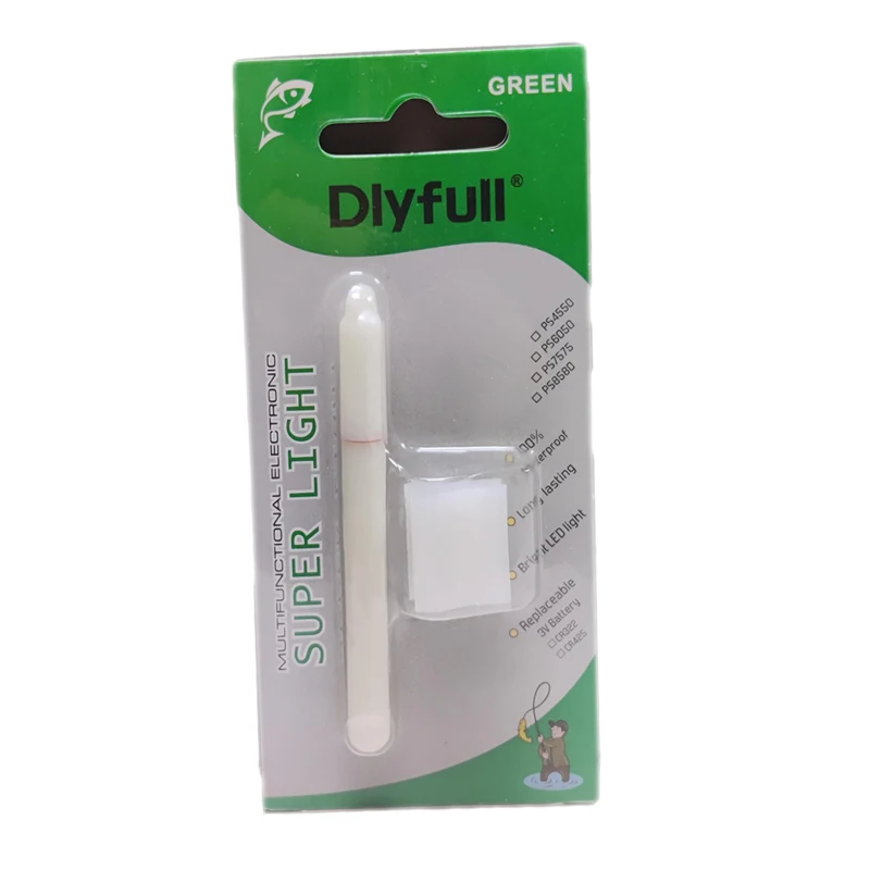Dlyfull 3V PS7580 LED light stick for Sea Fishing night with clip