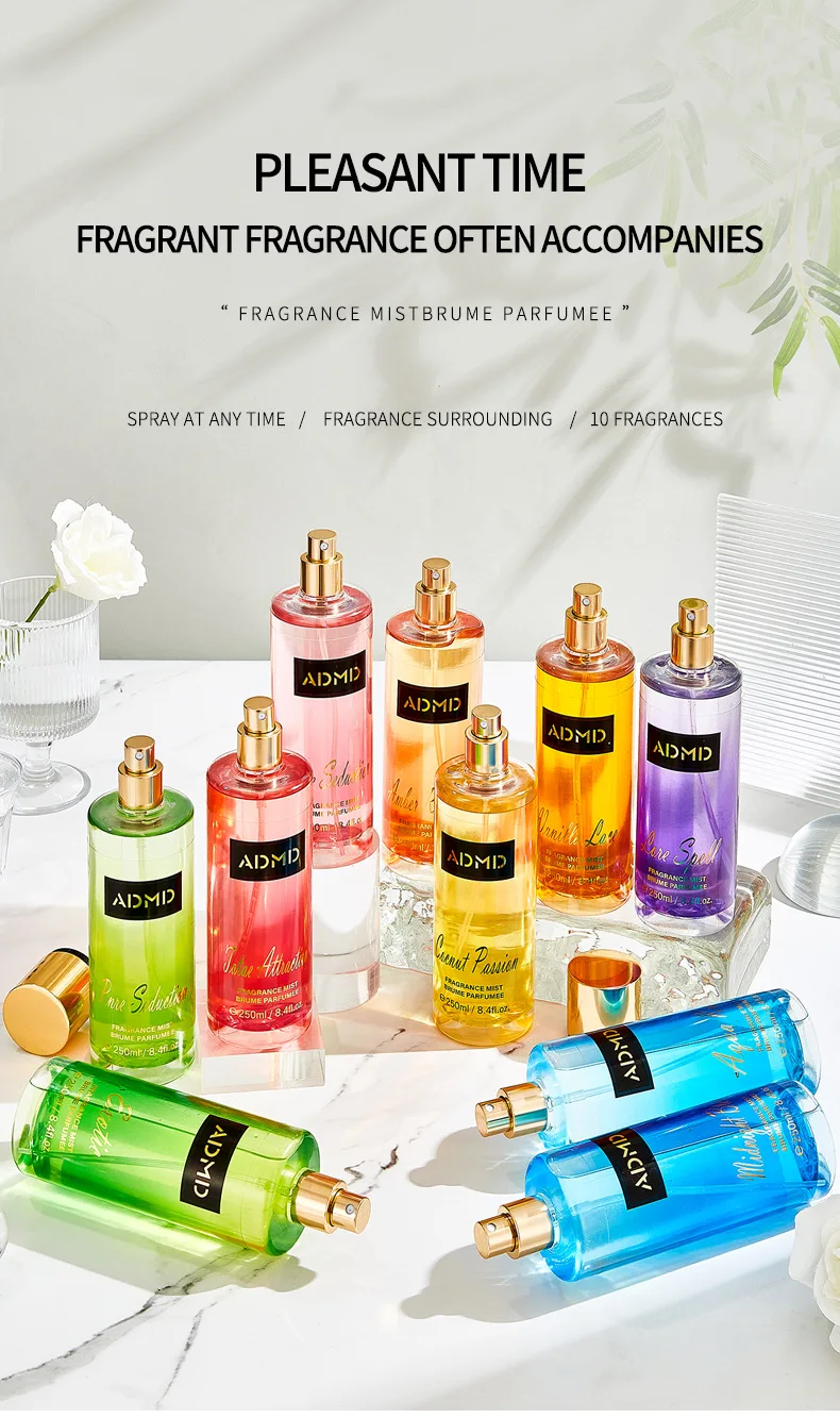 Wholesale Long Lasting Customized Women Body Mist And Spray Perfume Supplier manufacturer