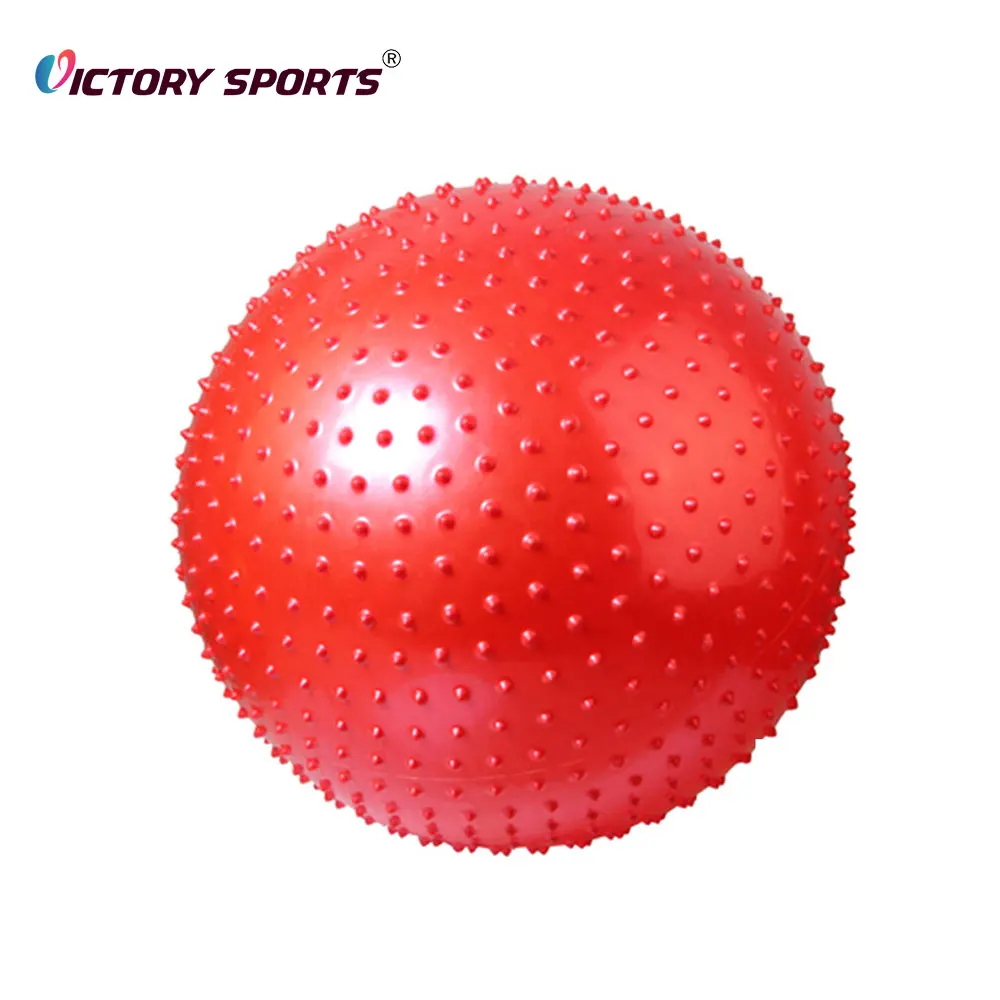 Balance Training Colorful Pvc Swiss Ball Workout Exercise Ball Big Gold Red Yoga Ball