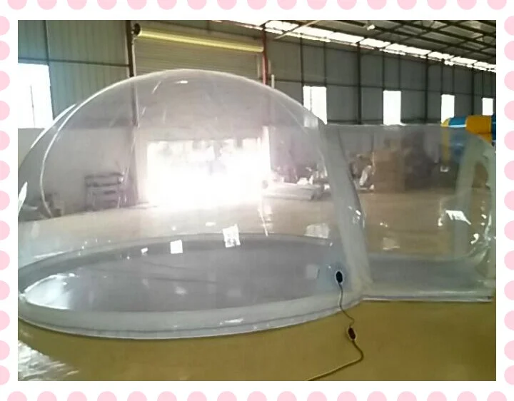 professional portable outdoor inflatable clear dome tent for camping