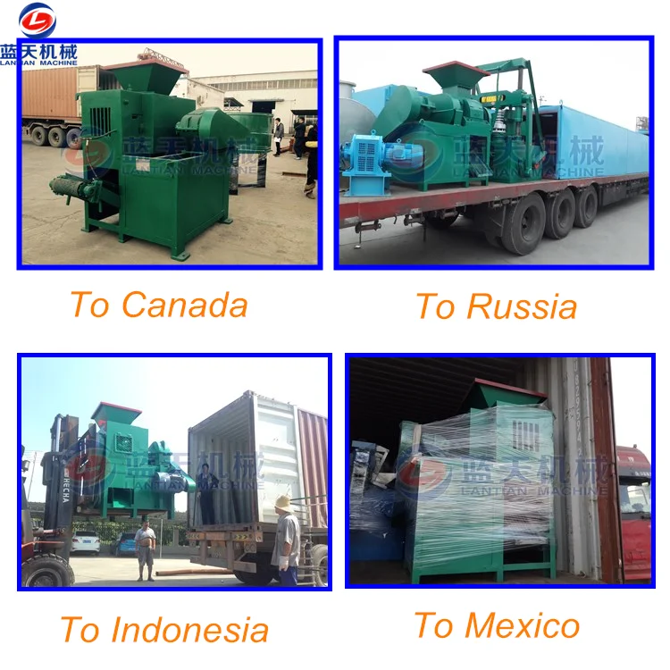 30 years factory produce BBQ charcoal briquette making machine product line