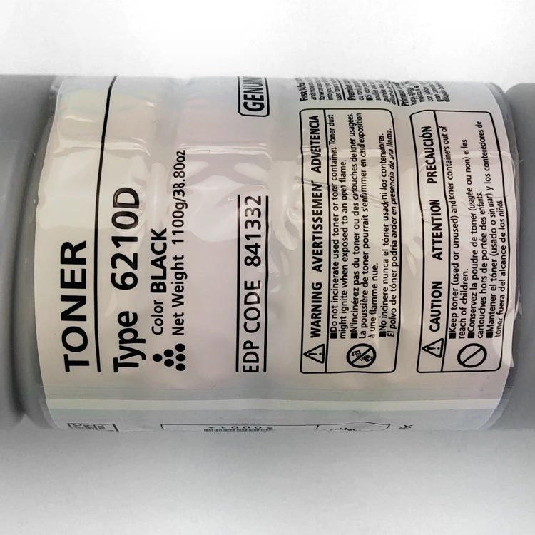 RICOH японский оригинальный тонер 6210D Заправляемый тонер-картридж для Ricoh MP 7000 7001 7500 черный копировальный Тонер оптовая продажа с завода