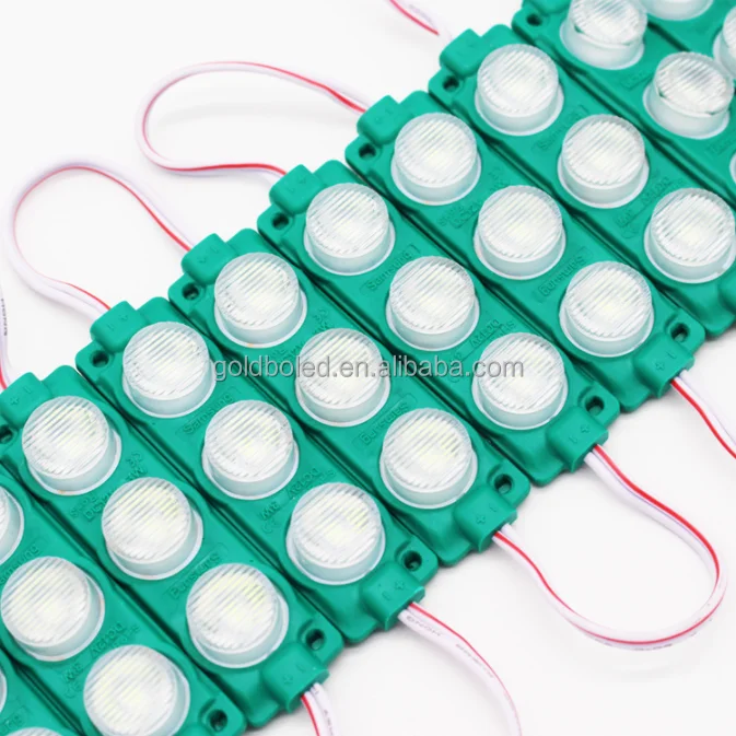 Высокая яркость SMD3030 светодиодный модуль света DC12V водонепроницаемый открытый холодный белый 3 Вт инжекторный для рекламного