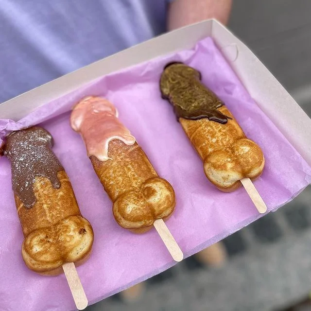 Электрическая вафельница, вафельная машина в форме кусочков, вафельница для пениса для продажи