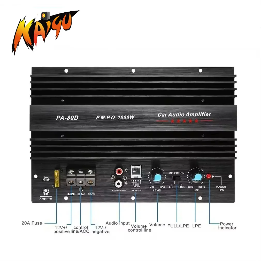 PA-80D 12 В 1000 Вт