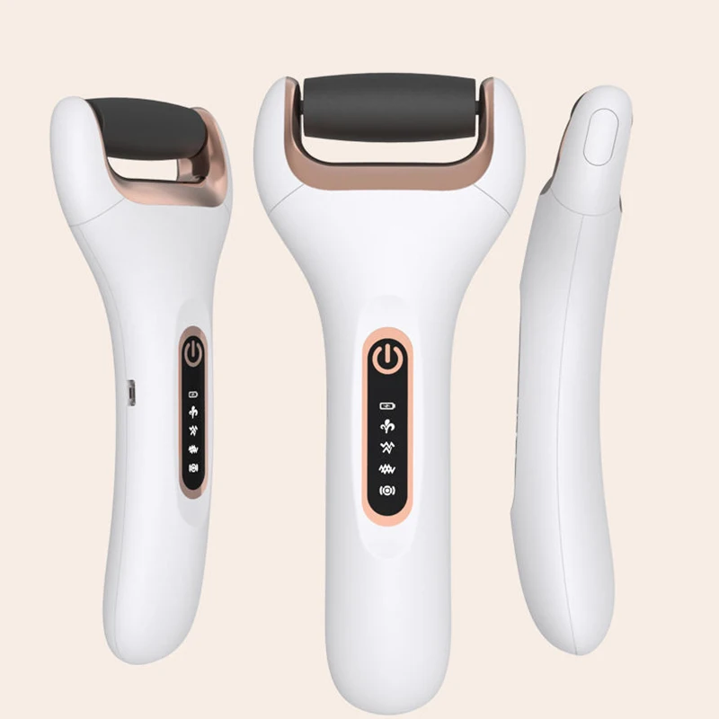 Electric Foot File Callus Remover Professional 2-Speed Rechargeable Pedicure Tool for Remove Calluses Dry Dead Skin