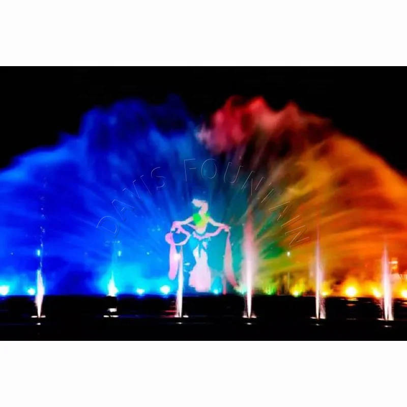 
Wholesale China Onsite Installation Interesting Feature Water Screen Water Fountain Outdoor Movie Show 