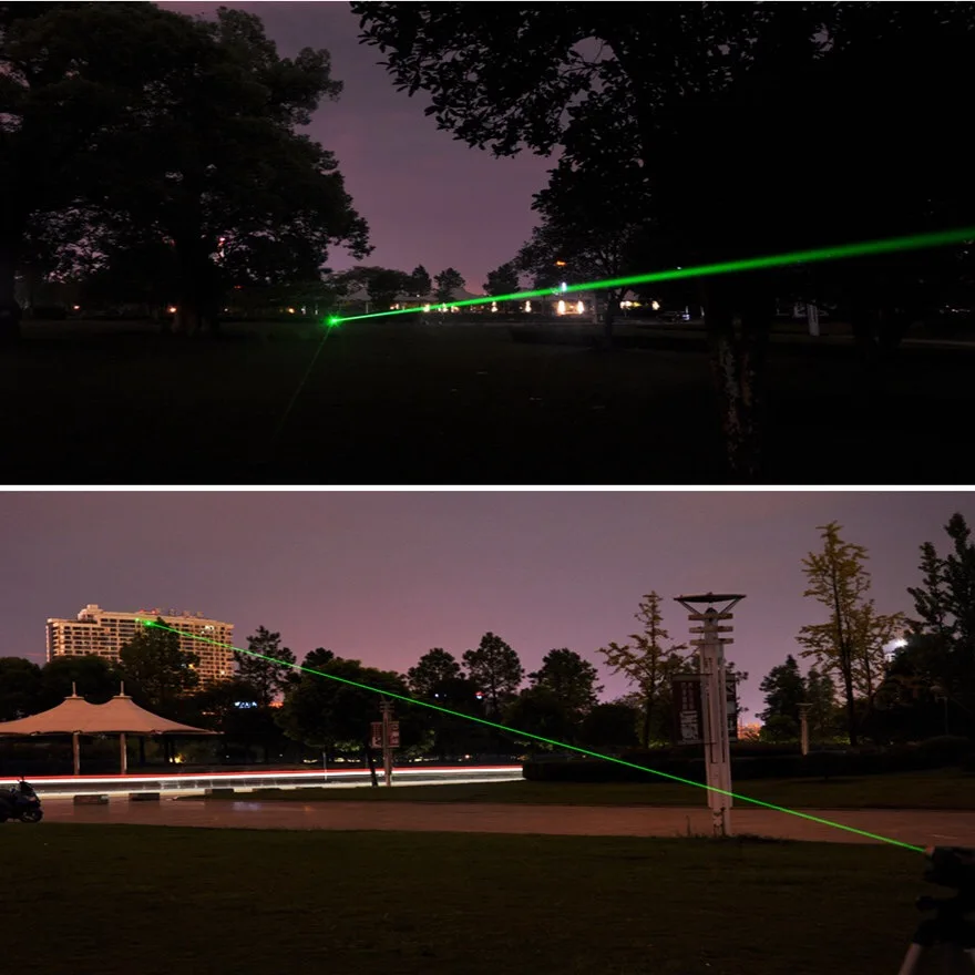 
303 Green Red Rechargeable USB Laser Pointer Pen 