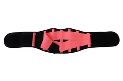 Amazon Hot sell adjustable breathable Sports Weight Loss Exercise Belt waist trimmer corsets with CE