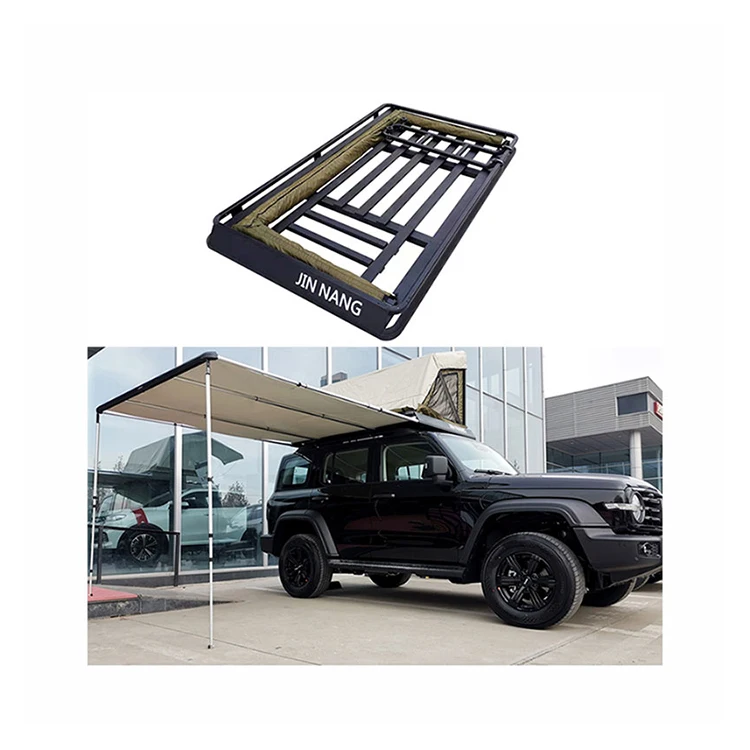 
Factory price with hidden function tent camper 2 Person outdoor camping tent soft shell roof top tent for suv car roof rack 