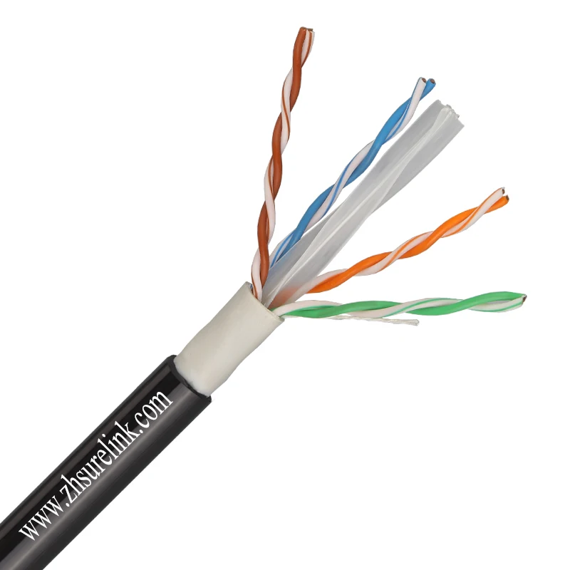  Водонепроницаемый сетевой кабель Lan наружный utp cat5e гелевый заполненный ftp