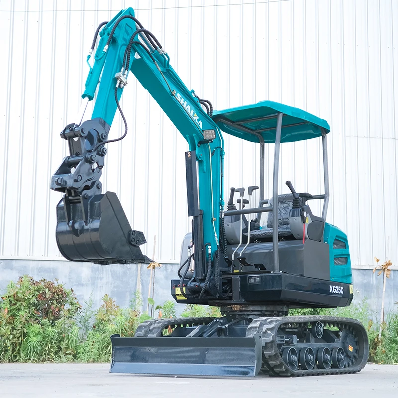 EPA mini Excavator 3.5 Ton Fast delivery Kubota Engine Crawler Digger Minibagger Farm Used 1 Ton Mini Excavator Machine