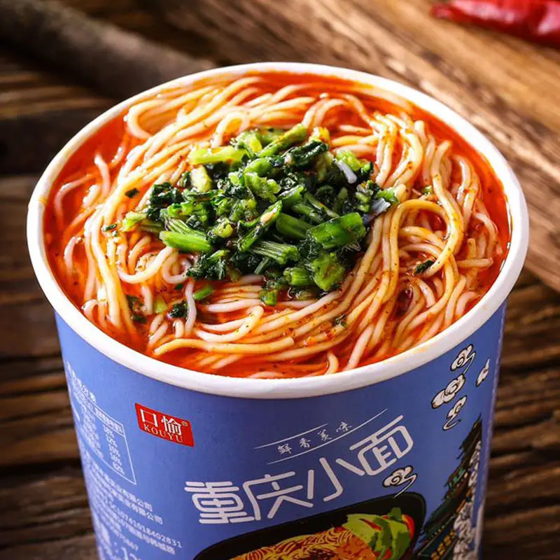 127g spicy bowl Ramen Chongqing noodles 2 minute noodles wholesale instant noodles ramen