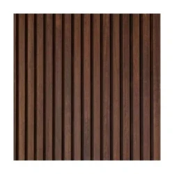 Wholesale Indoor 3D Fluted Wall / Ceiling Panel Cladding Interior Decorative PVC WPC Wall Panel Board