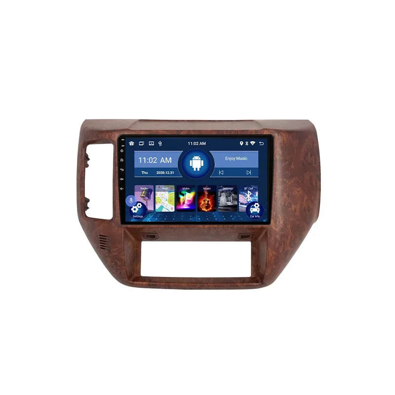 Car Radio Video DVD player GPS Navigation For Nissan PATROL SAFARI 2004-2011 Android 11 mirror link video out QLED