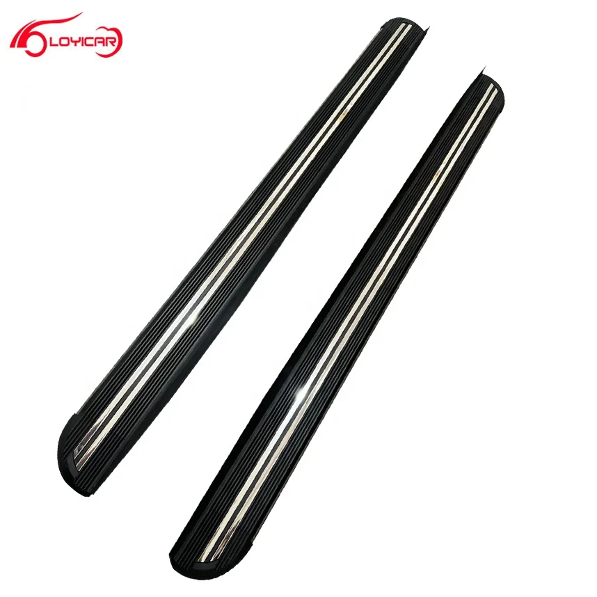 Factory Wholesale Universal Type Aluminum Running Boards Nerf Side Steps Thresholds