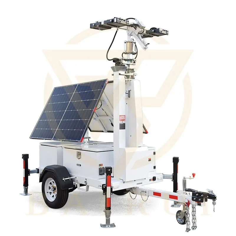 Superior Quality Wholesale Light Stand Power Tower Portable Solar Lighting Trailer