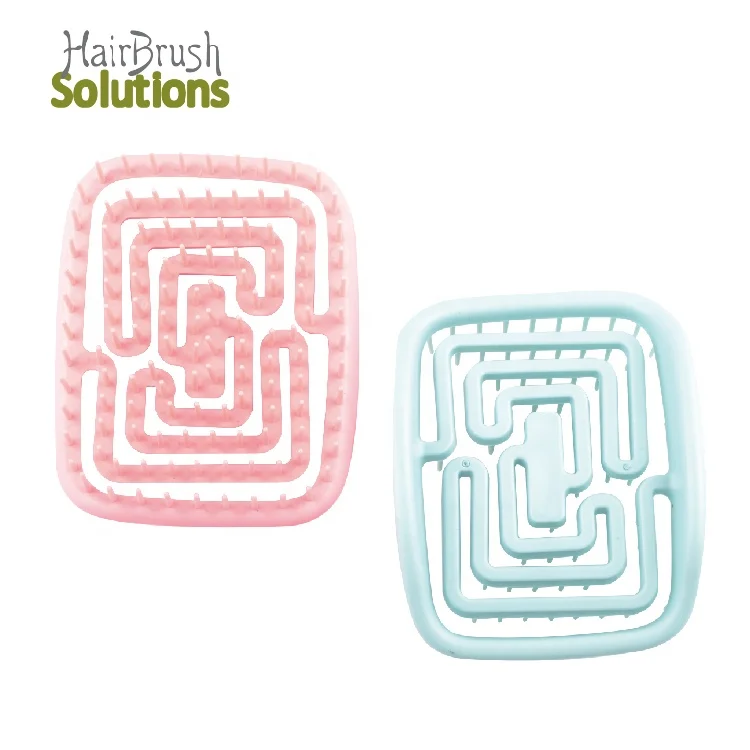 Easy To Clean Comb The Wet Detangler Hairbrush Personalised Purse Size Detangling Vent Hair Brush For Wet Dry Hair